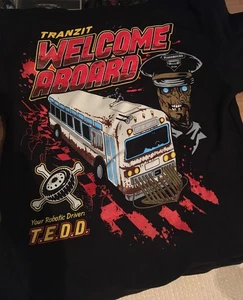 Call of Duty Tranzit Welcome Aboard Black T-Shirt - Large - New with tags - Bild 1 von 1