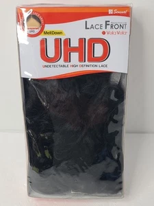 Vella Vella UHD Lace Front Wig Debby 1B Off Black NEW - Picture 1 of 4