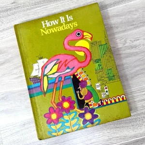 MCM 1960s How It Is Nowadays Hardcover Book With Colorful Illustrations & Storie - Picture 1 of 15