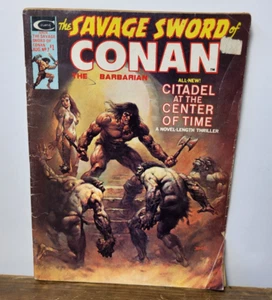 Savage Sword Of Conan The Barbarian #7 Curtis 1975 Vintage Magazine Collectable - Picture 1 of 12