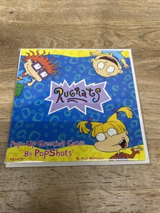 Pop Shots Pop-Up Greeting Card RUGRATS REPTAR BIRTHDAY PS-472 Vintage 1998 NOS