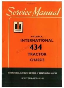 Case IH 434 Workshop Manual Delivered Today - Picture 1 of 4