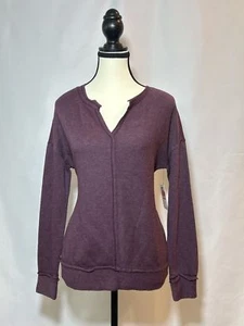 Susina Women's Purple Long Sleeve Pullover Top - Size XS - Picture 1 of 2