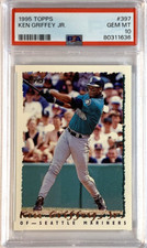 1995 Topps #397 Ken Griffey Jr. (HOF, Mariners) PSA 10 Gem Mint
