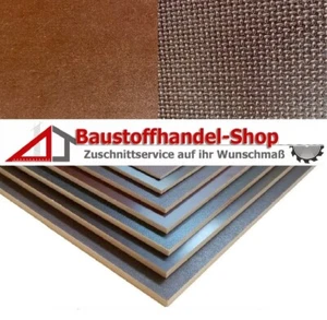 Siebdruckplatte Anhängerplatte Bodenplatte 6,5 9 12 15 18 21 24 27 30mm ab60€/m² - Bild 1 von 5