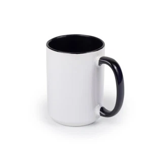 TAZA DE COLOR INTERIOR DE 15 OZ PARA PAQUETE DE SUBLIMACIÓN-12 - Imagen 1 de 1