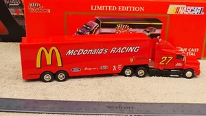 Racing Champions 1:64 Diecast NASCAR Transporter Bank NASCAR MACDONALDS RACING - Picture 1 of 7