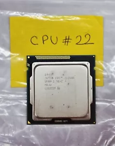2.7 Ghz Gen 2nd Intel Core i5-2500S Quad-Core Processor SR009 Socket LGA1155 #22 - Picture 1 of 2