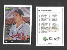 ( 2 ) 1991 Classic Best Greenville Braves Sealed Sets Wohlers Klesko