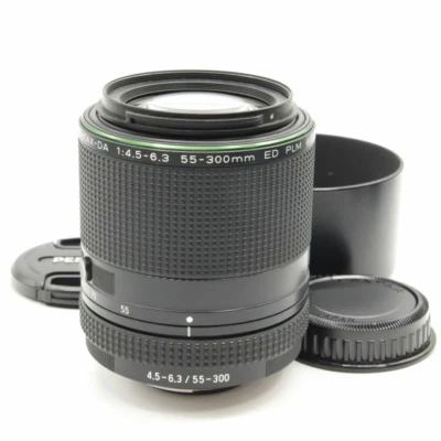 HD PENTAX DA 55-300mm f/4.5-6.3 ED PLM WR RE Lens K Mount From Japan Tested - Image 1 of 4