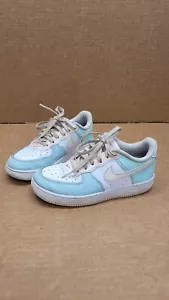 Nike 2023 Force 1 PS 'Emerald Rise Guava Ice' taglia 2 anni leggermente usate NB FJ3484-300 - Foto 1 di 10