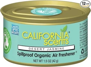 12er-Pack California Düfte Auto Lufterfrischer auslaufsicher Wüste Jasmin Duft - Bild 1 von 3