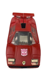 Vintage 1980 - 1982 Transformers G1 SIDESWIPE LAMBORGHINI Autobot Hasbro Takara - Picture 1 of 10