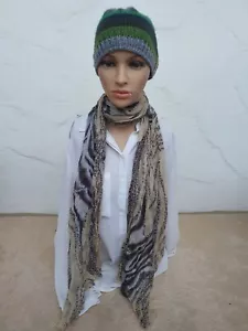 Bufanda ligera de mujer pañuelo para el cuello pañuelo para la cabeza nuevo bufanda de moda (1259) - Imagen 1 de 8