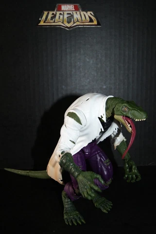 Marvel Legends The Lizard BAF Figure Complete - (Build a Figure) - Spider-Man Cover