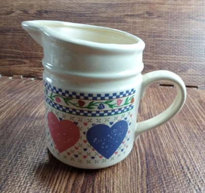 Jarra Hearts Delight Collection - Country Rosa y Púrpura Vintage Foto 1 de 4