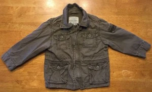 The Children's Place Boy's Brown Full Zip Coat Size: 24 Months - Picture 1 of 12