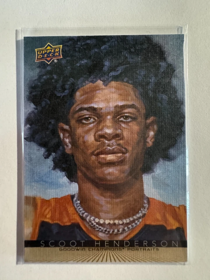 K216,583 - 2022 Upper Deck Goodwin Champions Portraits #P61 Scoot Henderson - Image 1 of 1