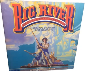 BIG RIVER*HUCKLEBERRY FINN original Broadway cast 1985 US MCA STEREO VINYL LP - Bild 1 von 7