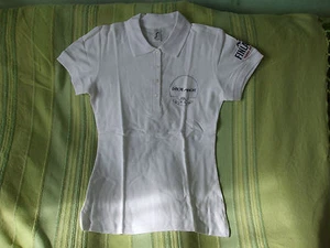 Vodka Finlandia lady T-shirt Size S  advertising new rare unused Bar white - Imagen 1 de 3