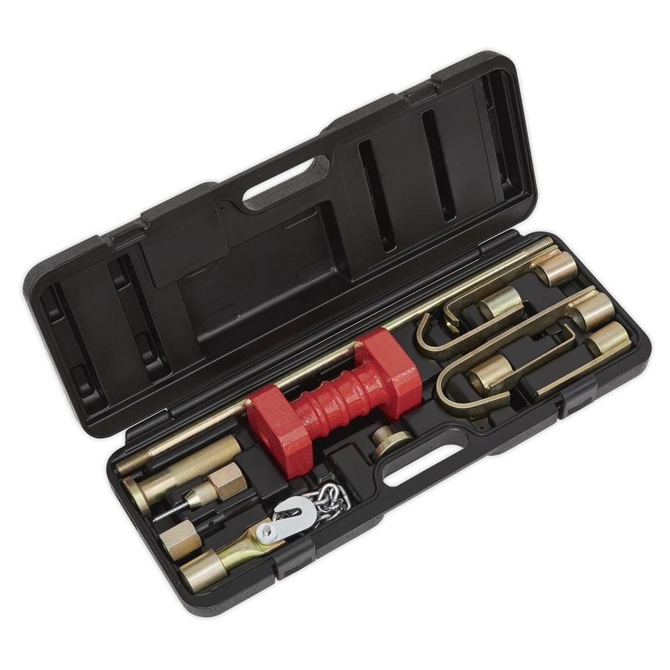 Slide Hammer Set 10pc Heavy-Duty DP90 Sealey New - Image 1 of 1