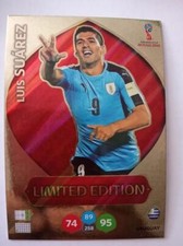 Brasil Version 2018 Panini Limited Edition Fifa World Cup Russia Luis Suarez