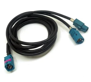 Cavo video schermo HSD LVDS Fakra Z-Z maschio a femmina tipo Y da 1 a 2 per BMW - Foto 1 di 6