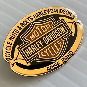 Harley Davidson Motor Cycles Boise, Idaho Cycles dadi e bulloni perno bavero 1" - Foto 1 di 9
