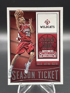 Stephen Curry 2015 Panini Contenders Draft Picks Season Ticket #87 Davidson - Picture 1 of 2