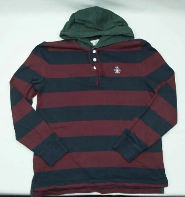 TOP À CAPUCHE HOMME ORIGINAL PENGUIN COTON TAILLE S GC ..s - Photo 1/4