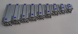 SDA32 Pneumatikzylinder Luftzylinder Kompaktzylinder Ø 32mm  Hub 10mm - 100mm - Bild 1 von 18