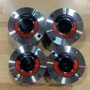 (2) SUPER TWEETER SKAR AUDIO VX175-ST 1,75 POLLICI 400 WATT BULLET ALLUMINIO USATO - Foto 1 di 5