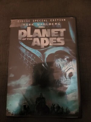 Planet of The Apes DVD 2001 Mark Wahlberg Free Shipping - Image 1 of 2