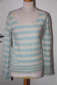 Original Pull  Femme  WEZC bleu crème T : M neuf - Imagen 1 de 1