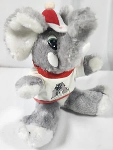 Vintage 1986 Maskottchen Erinnerungen BAMA Elefant Plüsch University of Alabama BIG AL 8 Zoll - Bild 1 von 6