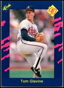 Tom Glavine 1990 Classic Blue Hof #36 ¡Envío gratuito! - Imagen 1 de 2