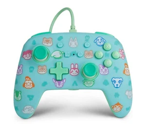 PowerA Enhanced Wired Controller for Nintendo Switch Animal Crossing - Picture 1 of 9