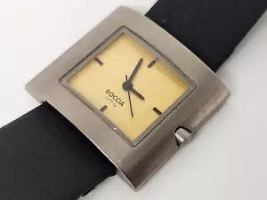 Boccia Retro Classic Tank Square All Titanium Quartz Unisex Watch - Picture 1 of 11