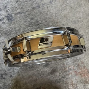 13" Ludwig B/W Maple Piccolo Snare: 1980's NATURAL 3"x13" - Picture 1 of 6