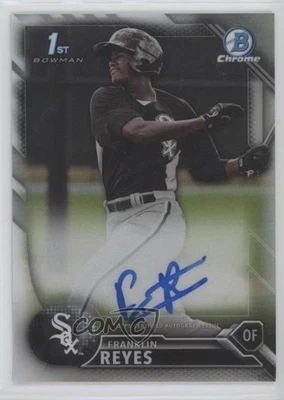 2016 Bowman Chrome Prospects Auto Refractor /499 Franklin Reyes #BCAP-FR Auto - Image 1 of 2
