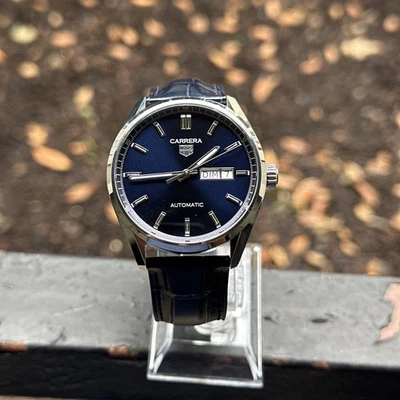 Reloj TAG Heuer Carrera azul para hombre - WBN2112.FC6504 Foto 1 de 4