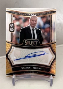 ZINEDINE ZIDANE REAL MADRID 2024-25 PANINI SELECT LA LIGA AUTO AUTOGRAPH SS-ZZ - Bild 1 von 2