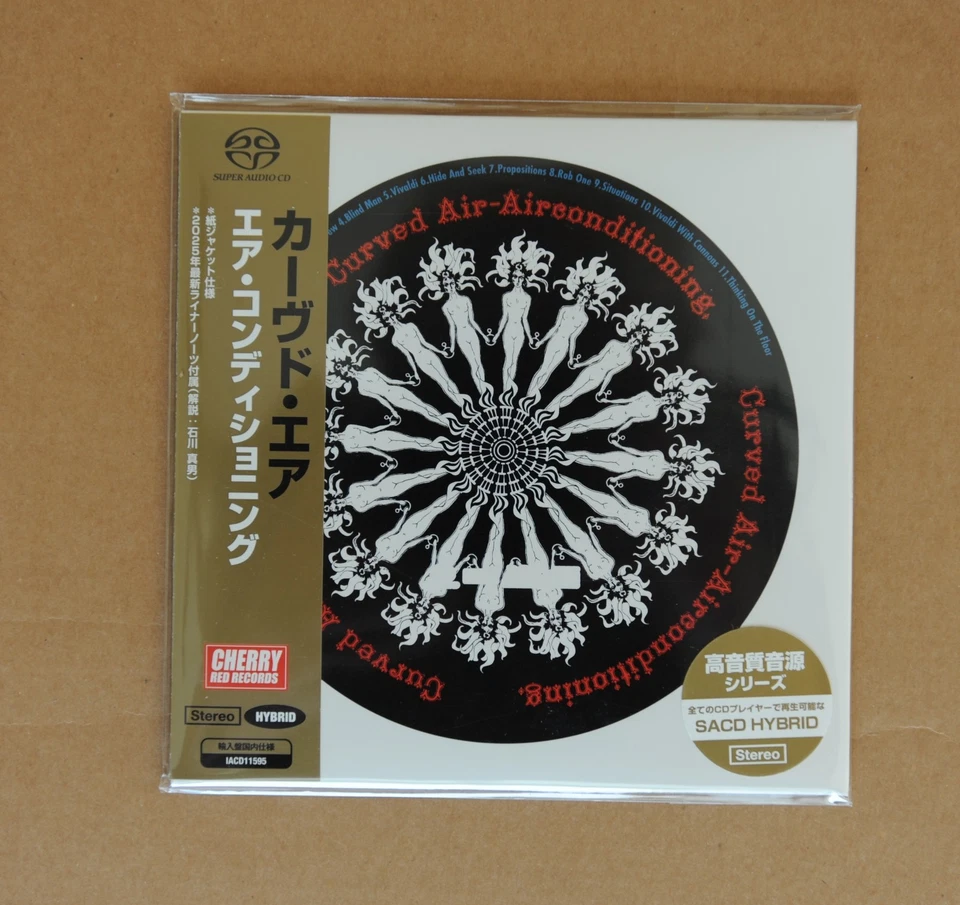 Curved Air - Air Conditioning (2025 Remaster + bonus) Japan Limited Hybrid SACD Foto 1 de 2
