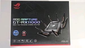 ASUS ROG Rapture GT-AX11000 Tri-Band Wi-Fi Gaming Router 👌 😎  - Afbeelding 1 van 6