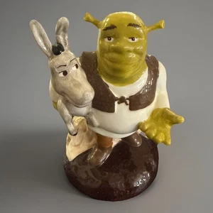 Shrek und Esel Sparschwein Keramik Münzbank Spardose Sammlerstück - Bild 1 von 6