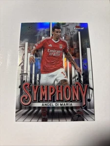 2024-25 Topps Finest UEFA Angel Di Maria Symphony #SY-24 Real Madrid Benfica - Picture 1 of 2