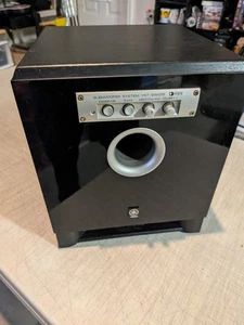Yamaha YST-SW015 schwarz 70 Watt aktiver Subwoofer QD-Bass getestet funktioniert. - Bild 1 von 11