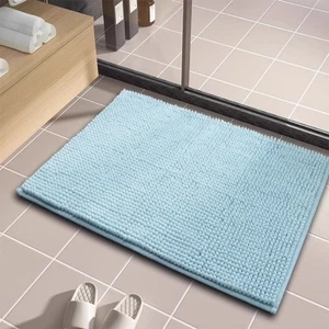 Non-slip Chenille Bathroom Mat Absorbent Living Room Carpets Living Room - Picture 1 of 19