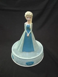 2014 Disney Frozen Princess Elsa Light Up Singing Piggy/Coin Bank 11.5"x9.25" - Picture 1 of 16