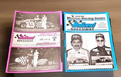 Holland Speedway Souvenir Racing Programs -1994 & 1995 NYS Winston Racing Series - Image 1 of 3
